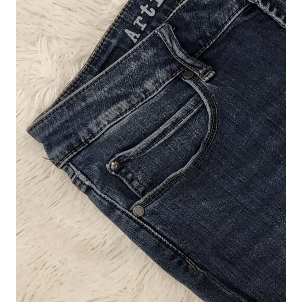 Articles of Society Womens Denim Size 27 Blue Medium Wash Skinny Jeans Pants - Picture 4 of 6